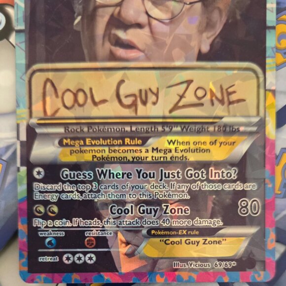 Cool Guy Zone Pokemon Card - Meme - Picture 6 of 8